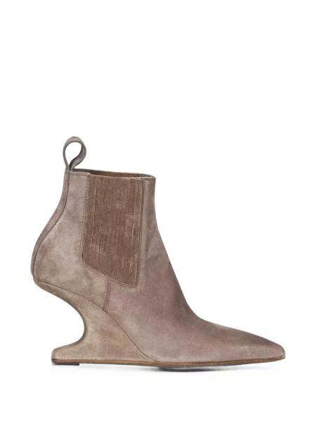 Cizme scurte Rick Owens gri