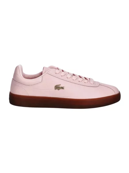 Sneakersy Lacoste skórzane różowe