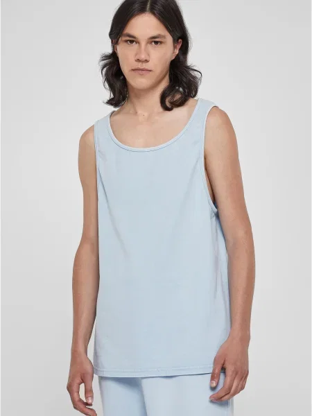Urban Classics Tricou albastru deschis gri