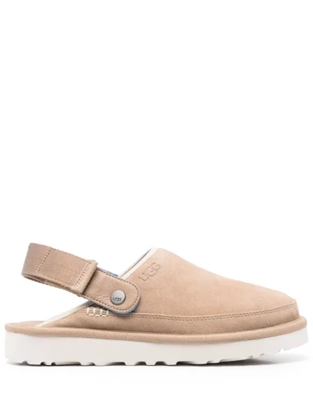 Saboți Ugg din piele de căprioară