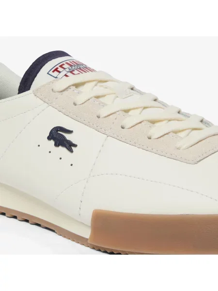Lacoste Skórzane Sneakersy Aura biały