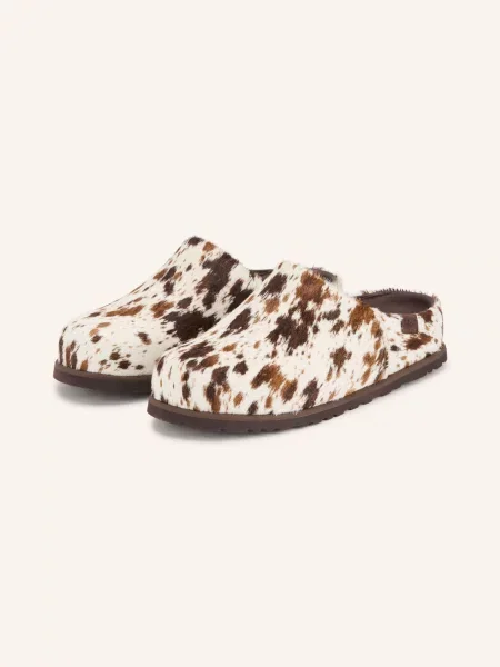 Ugg Pantofle Otzo Western krémová / tmavě hnědá