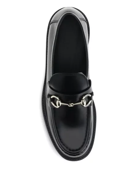 Pantofi loafer Gucci cu platformă negru