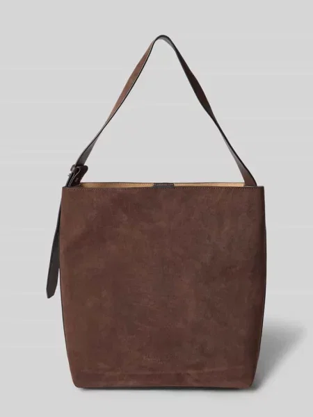 Torba shopper z naturalnej skóry cielęcej model ‘ARINA’ Marc O'polo