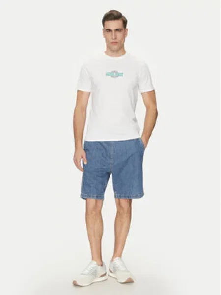 Tričko Guess Jeans bílé