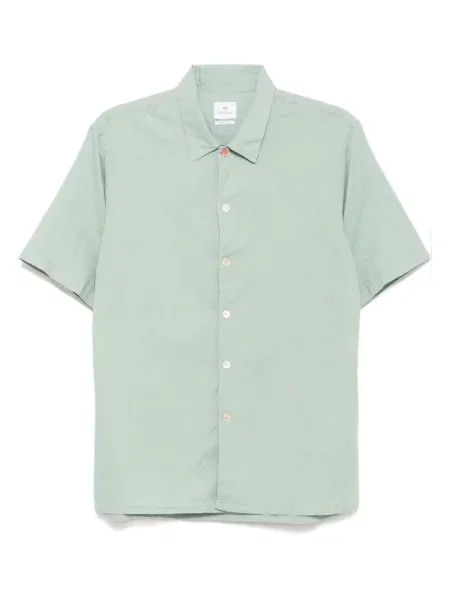 Cămașă Ps Paul Smith scurtă verde