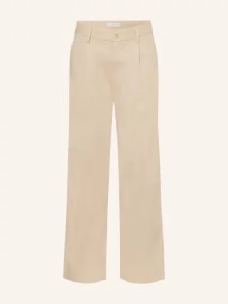 Tommy Hilfiger Chinosy Straight Fit beige beżowe
