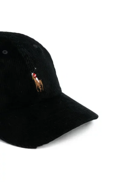 Карирана препасан дълго шапка Polo Ralph Lauren синьо