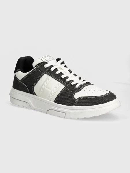 Trampki Tommy Jeans sznurowane czarne