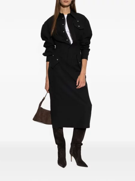 Lung rochie midi Dsquared2 negru