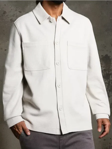 Sinsay Košilová bunda béžová