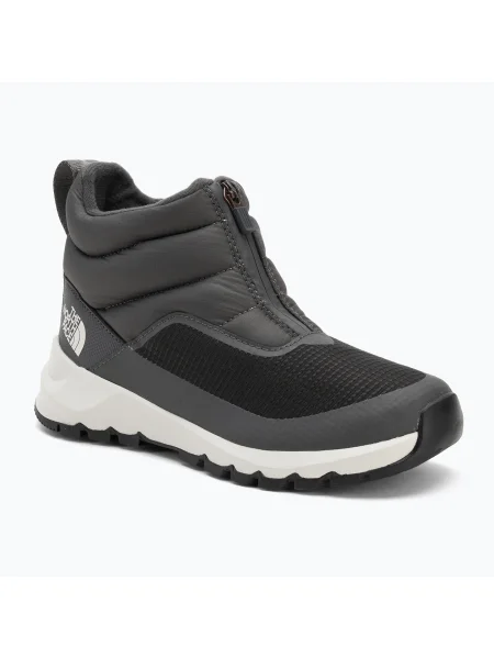 Ghete pentru femei The North Face Thermoball Progressive Zip II Wp anthracite grey/white ash alb