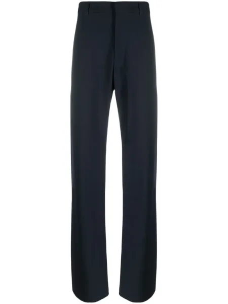 Pantaloni Givenchy de lână albastru
