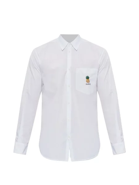 Cămașă Dsquared2 cu broderie alb