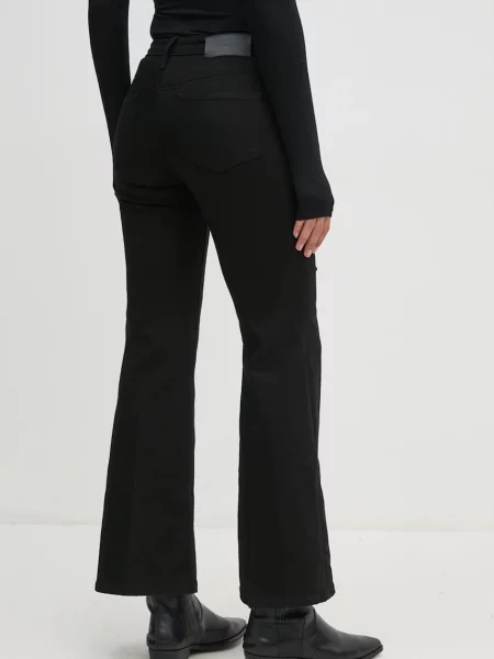 Calvin Klein jeansy medium waist czarne