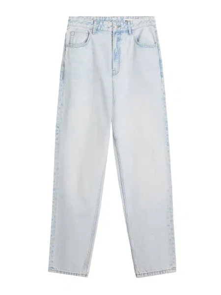 Bershka Džínsy svetlomodrá