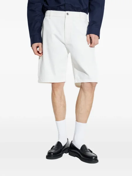 Džínové šortky Balmain bílé