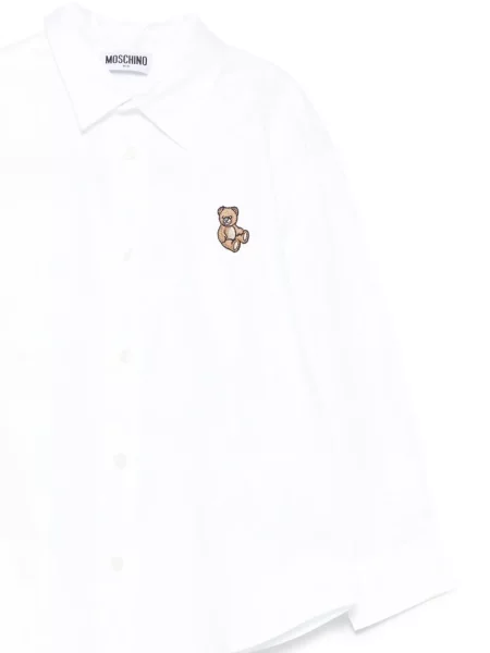 Koszula dziecięca Moschino biała