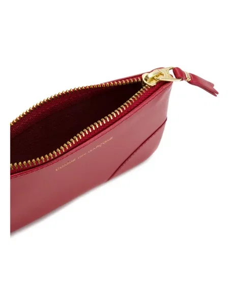 Portfel Comme Des Garcons skórzany czerwony
