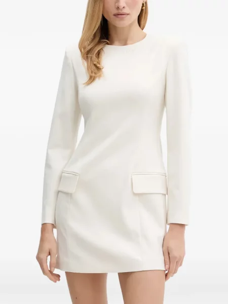 Rochie mini Armani Exchange alb