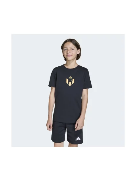 Gyerek póló Adidas fekete