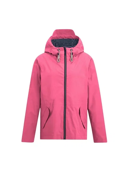 Kurtka Bayletta Grid Distress Waterproof Jacket różowa