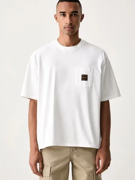 Levi's tričko SS WORKWEAR PKT bílé
