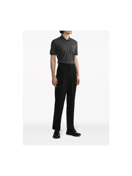 Koszulka polo Thom Browne szara