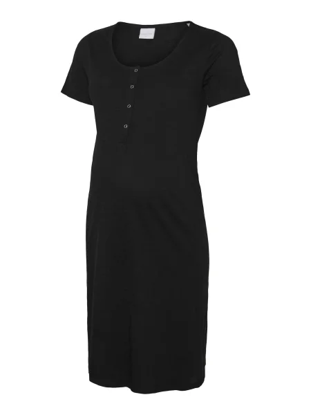 MAMALICIOUS Spalna srajca črna