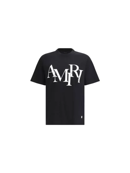 Tricou Amiri cu autograf negru