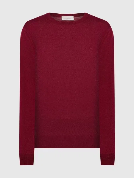 Джемпер з вовни Cashmere&whiskey бордовий