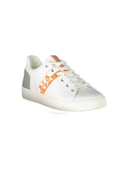 Sneakersy Napapijri sznurowane białe