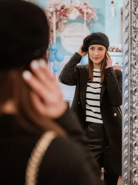 Pulover Trendyol cu dungi negru