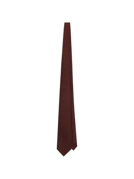 Cravată Dolce & Gabbana din satin maro
