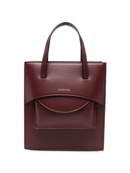 Τσάντα shopper Hidesins με σχέδιο κόκκινο