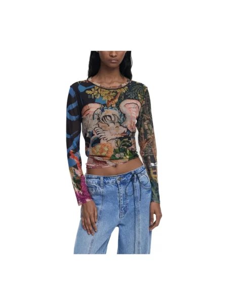 Koszulka Desigual czarna