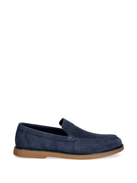 Pantofi loafer Toms din piele de căprioară albastru