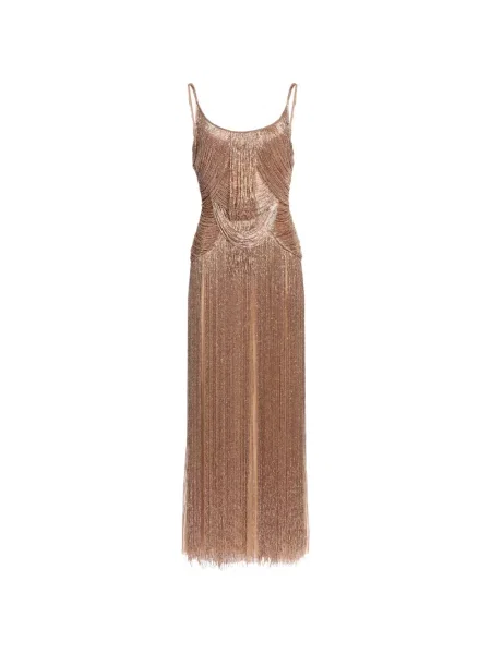 Rochie maxi Elie Saab cu franjuri