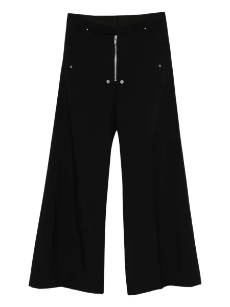 Pantaloni Rick Owens de lână negru