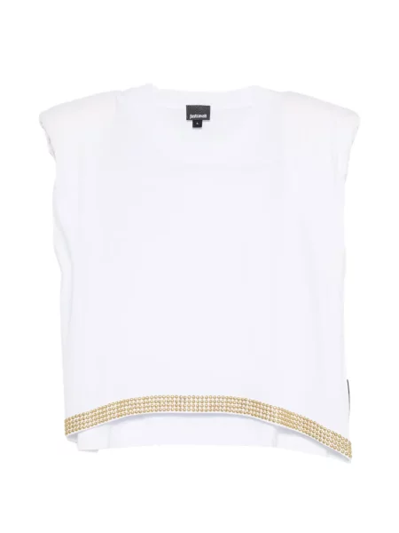Tricou Just Cavalli alb