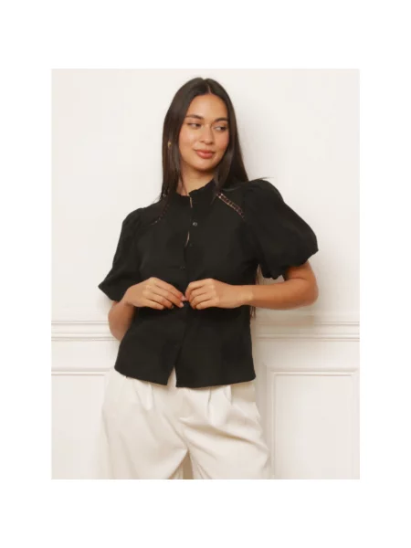 Top La Modeuse crna