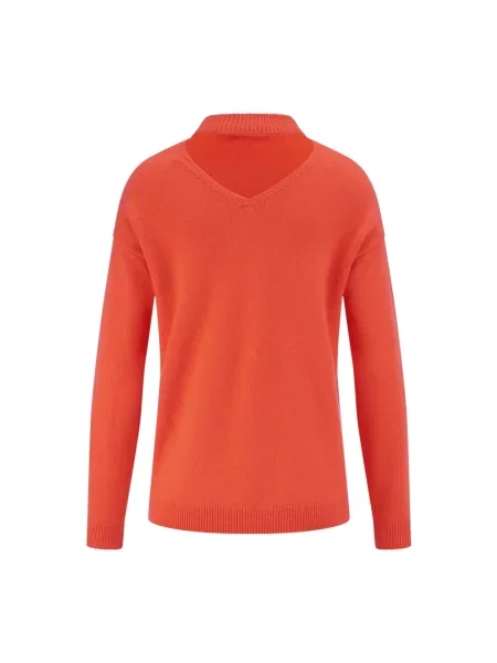 Sweter Riani pomarańczowy