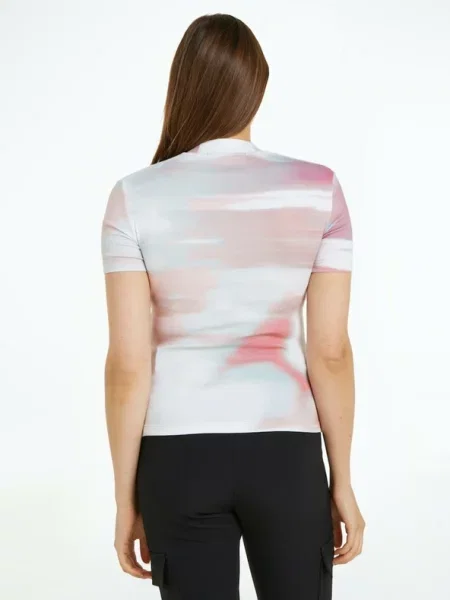 Μπλούζα Calvin Klein Jeans λευκό
