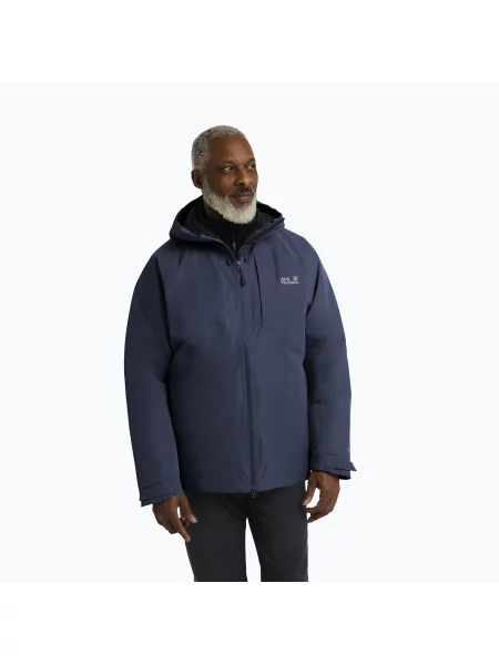 Geacă de ploaie pentru bărbați Jack Wolfskin Icecape 2L Down Ins Rds midnight sky
