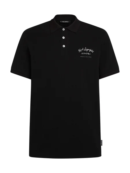 Karl Lagerfeld Tricou negru alb