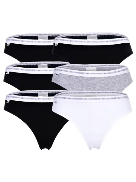 LACOSTE String bugyik fekete fehér