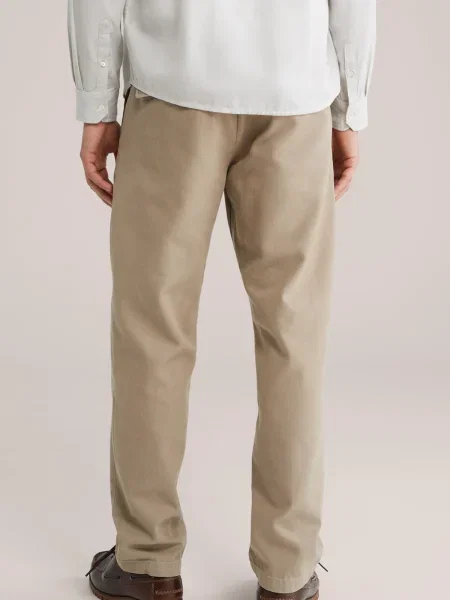 WE Fashion Chino hlače kaki