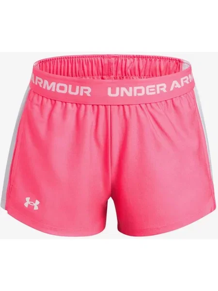 Krótkie spodenki Under Armour Tech Play Up dziewczęce XL różowe