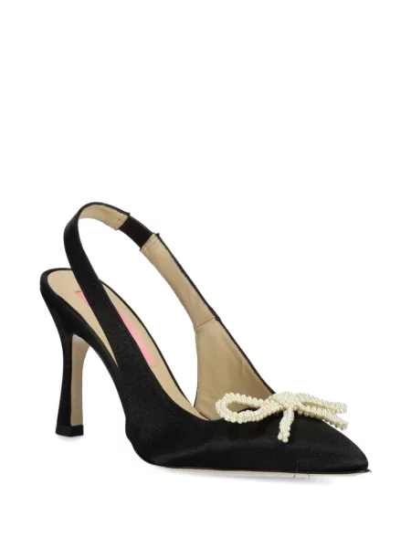 Pantofi cu toc Custommade slingback negru