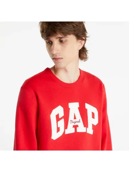 Φούτερ GAP Gap Original Arch Crew Pure Red XXL κόκκινο